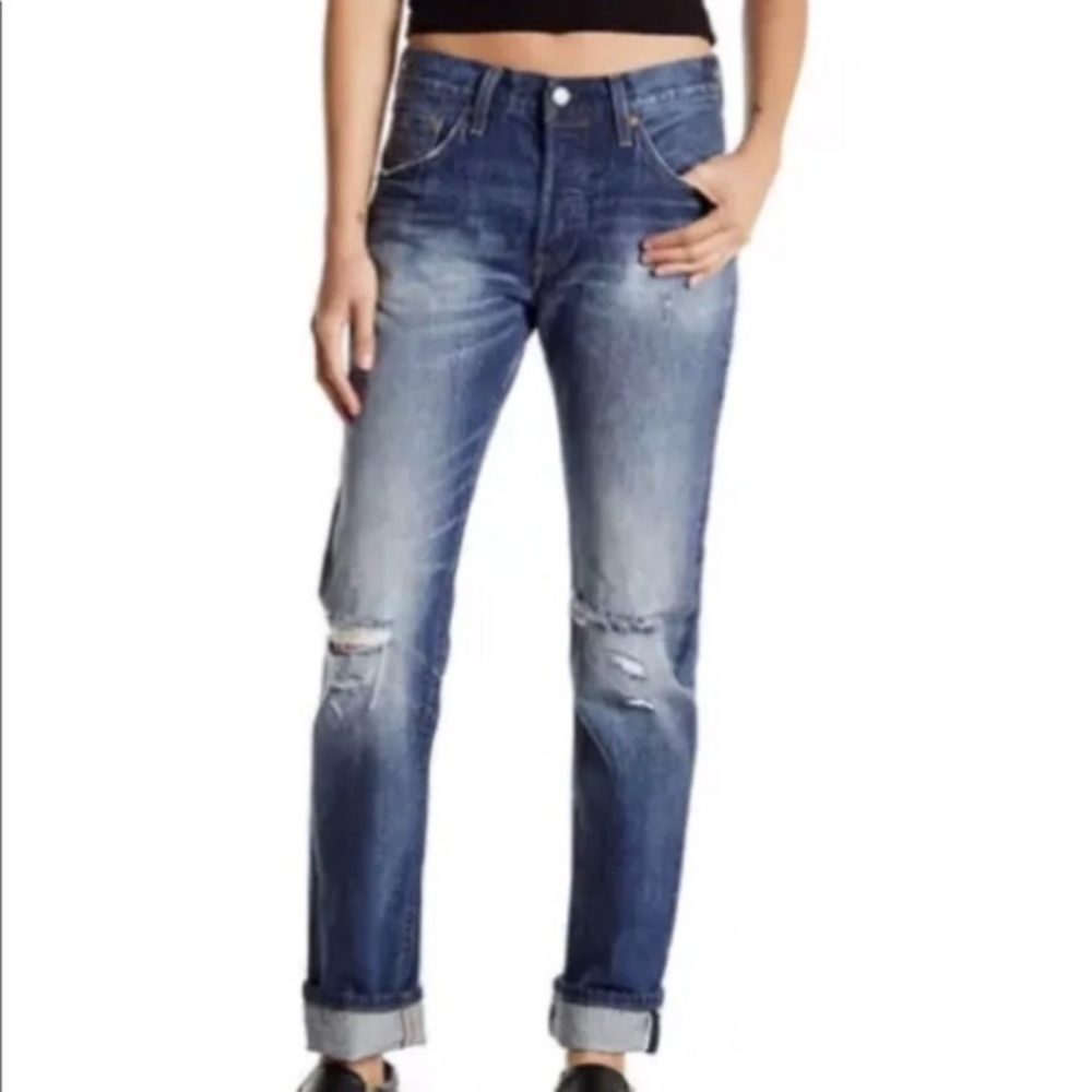 🌟NWOT Custom Levi’s Selvedge 501 Straight Classic